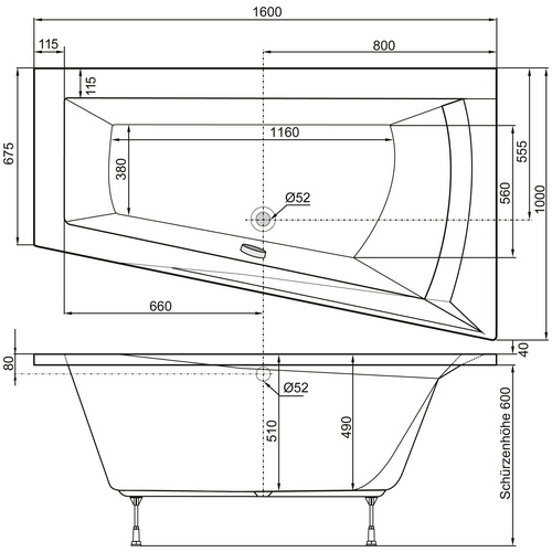 OTTOFOND Whirlpool-Komplettset »Galia I...