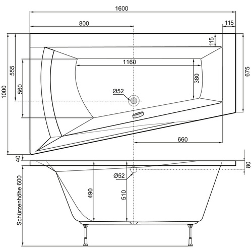 OTTOFOND Whirlpool-Komplettset »Galia I...