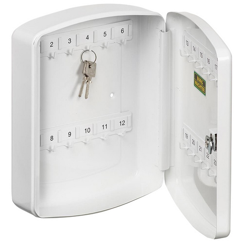 BURG WÄCHTER Schlüsselbox »KB 24«, (BxHxT): 20 x 25,5 x 7,5 cm - weiss