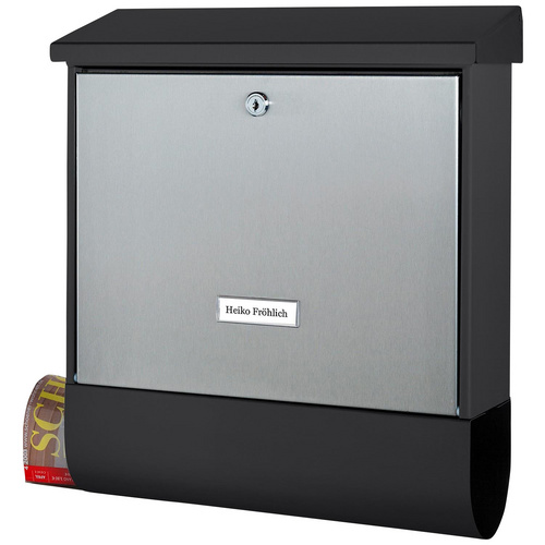 Burg-Wächter Briefkasten London-Set mit Zeitungsbox