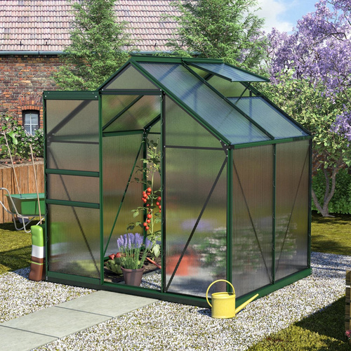 Vitavia Gewächshaus Calypso 3000, BxTxH: 192 x 154 x 195 cm, 4 mm Wandstärke