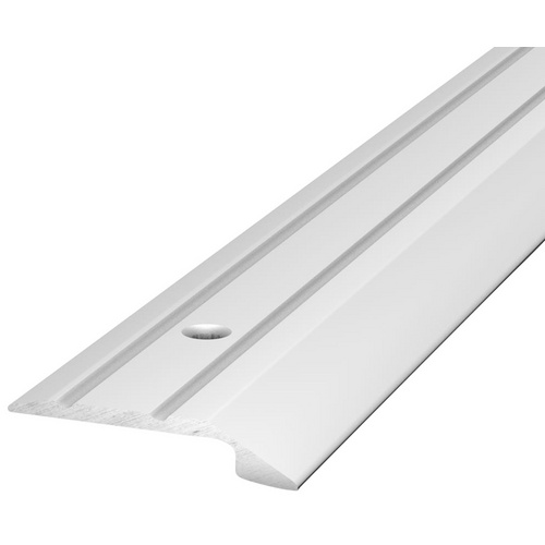 Image of CARL PRINZ Abschlussprofil, BxH: 30 x 6 mm, versenkt gelocht - silberfarben