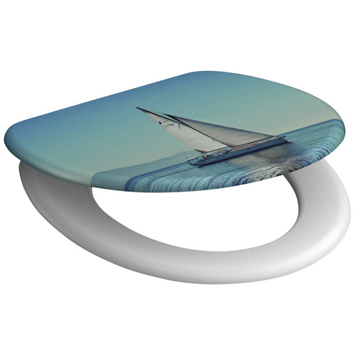 Schütte WC-Sitz Sailing Duroplast mit Absenkautomatik