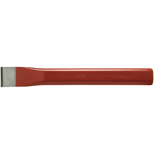 Image of CONNEX Flachmeißel, Länge: 15 cm, Stahl - rot