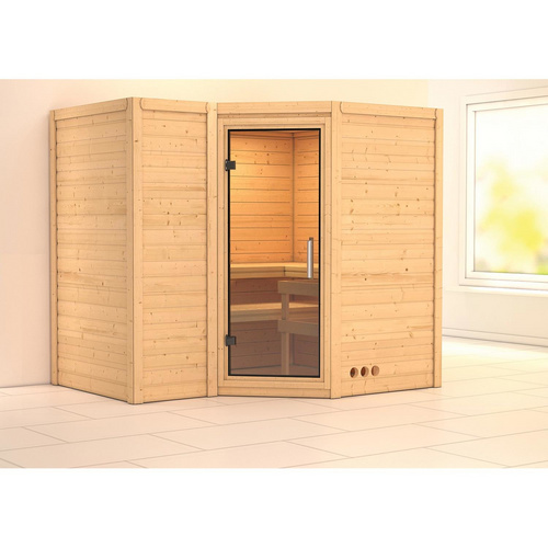 KARIBU Sauna »Riga 2«, für 4 Personen... KARIBU Sauna »Riga 2«, für 4 Personen...