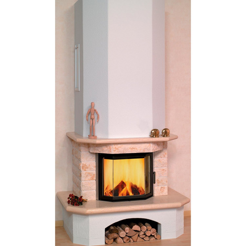 HARK Kaminbausatz »Aspen«, Marmor, 8 kW - beige (Rabatt: 19 %)