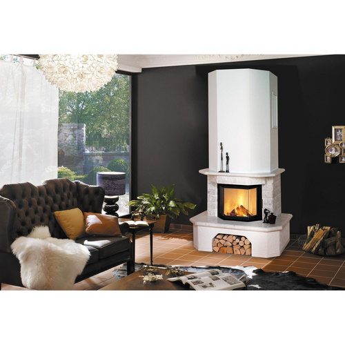 HARK Kaminbausatz »Aspen«, Marmor, 8 kW - weiss (Rabatt: 19 %)