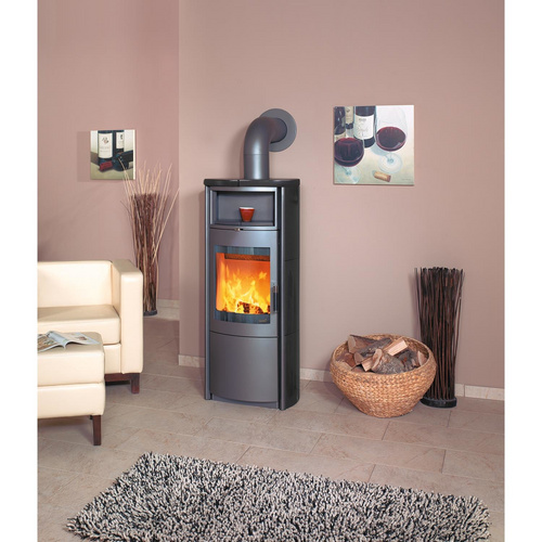 HARK Zeitbrandofen »Nika ECOplus«, Kacheln, 7 kW - schwarz (Rabatt: 20 %)