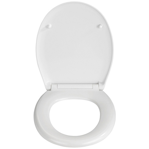Thumbnail - WENKO WC-Sitz »Rieti«, Duroplast, oval,  mit Softclose-Funktion - weiss