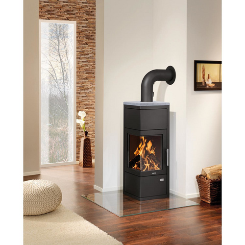 JUSTUS Kaminofen »Diego W+«, Stahl, 6 kW - schwarz (Rabatt: 10 %)