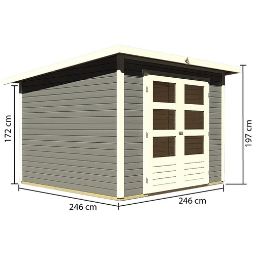 KARIBU Gartenhaus »Stockach 4«, BxT: 2...