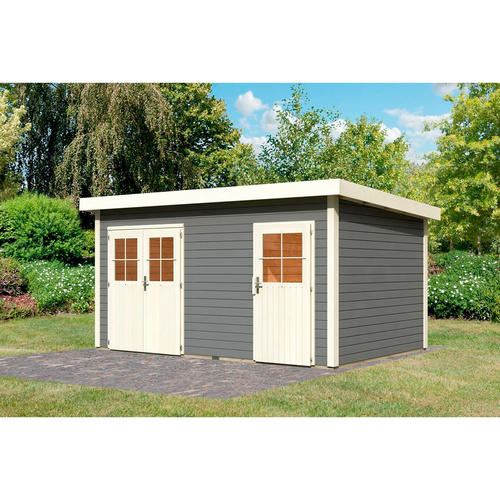 WOODFeeling Gartenhaus Mattrup, BxT: 456x303 cm