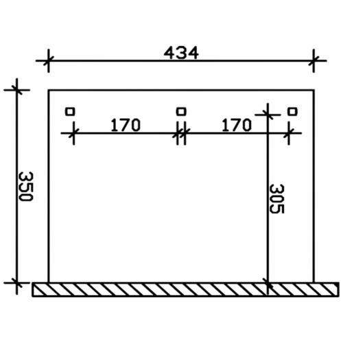 SKANHOLZ Terrassenüberdachung »Rimini�...