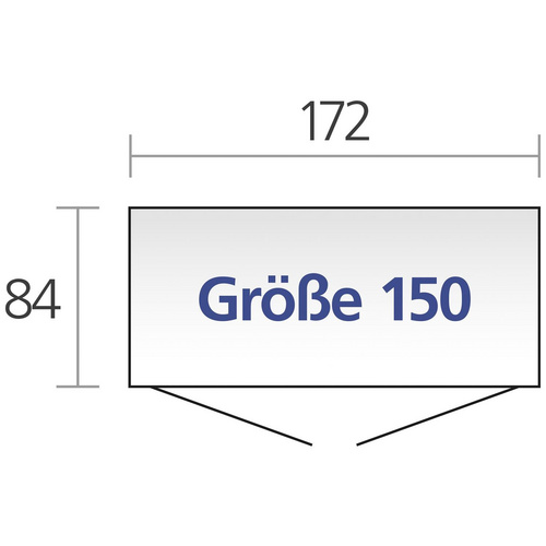 BIOHORT Geräteschrank, Metall, BxHxT: 1...