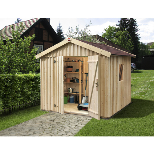 Weka Holzhaus Schwedenhaus Gr. 3 (BxT: 240 x 246 cm)