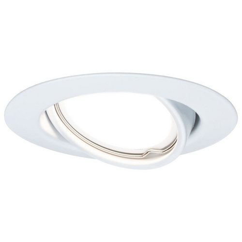 Paulmann LED Einbauleuchte Base weiß matt, schwenkbar, GU 10