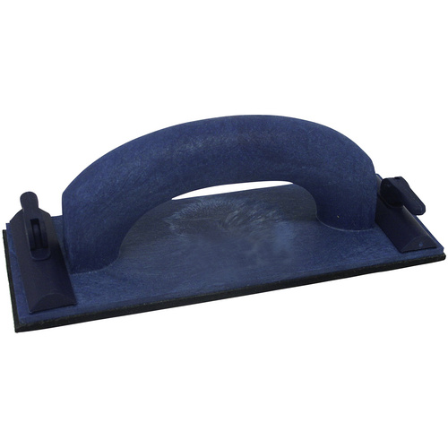 CONNEX Handschleifer Moosgummi 23,5 x 8,5 cm - blau