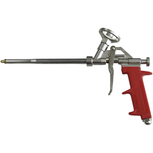 Image of CON:P PU-Schaum-Pistole, Metall, geeignet für: Alle gängigen PU-Schäume - rot