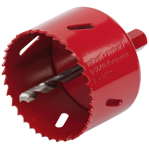 Wolfcraft Lochsäge Ø 65 mm, Bimetall, inkl. Schaft und Bohrer