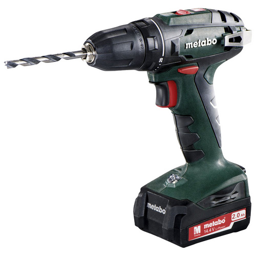 Metabo Akku-Bohrschrauber BS 14.4 mit Ladegerät SC 60 Plus