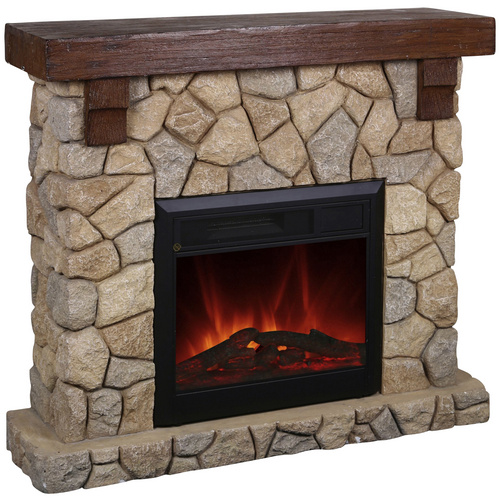 EL Fuego Elektrokamin Villach Stein 1,5 kW