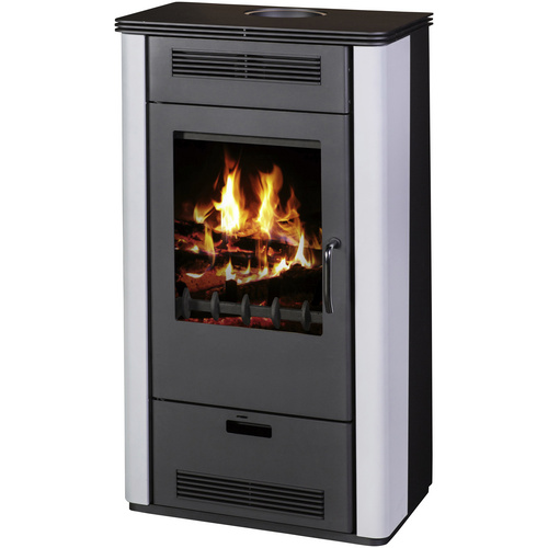 FIREFIX® Kaminofen »Etna«, Stahl, 7 kW – weiss