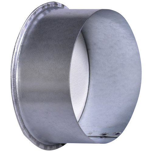 FireFix Ofenrohr Kapselkniedeckel Ø 100 mm, feueraluminiert