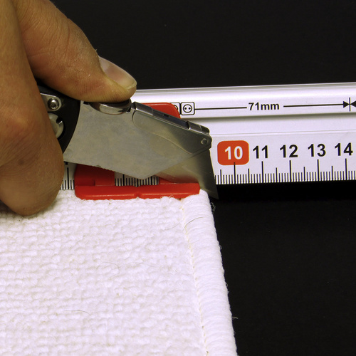 Thumbnail - CONNEX Markierlineal, 600 mm - silberfarben