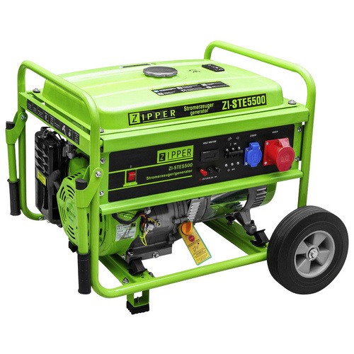 ZIPPER Stromerzeuger »ZI-STE5500«, 5,5 kW, Tankvolumen: 25 l - gruen