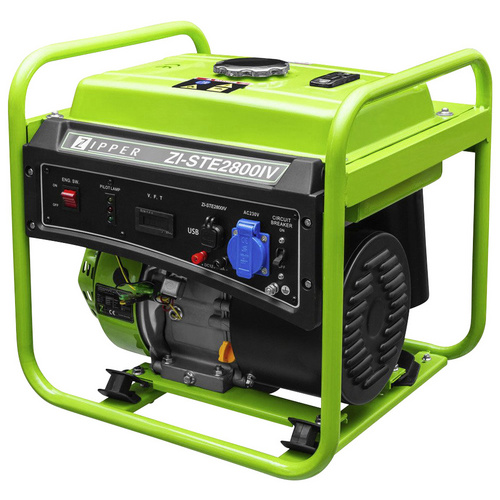 ZIPPER Stromerzeuger »ZI-STE2800IV«, 4,5 kW, Tankvolumen: 5 l - gruen