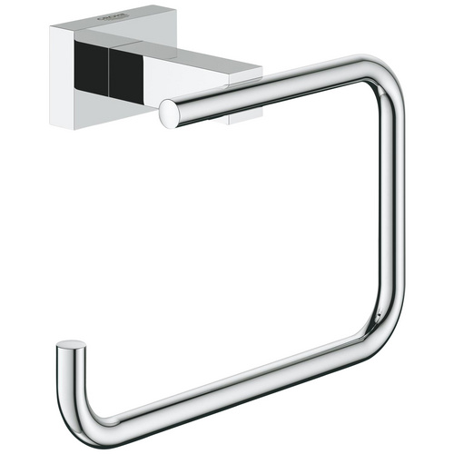 Grohe Toilettenpapierhalter Essentials Cube, ohne Deckel, chrom
