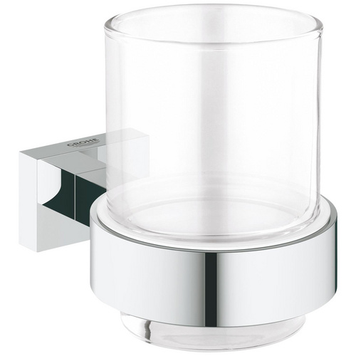 Grohe Zahnputzbecher Essentials Cube chrom