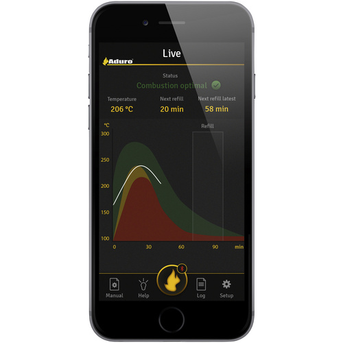 ADURO Sensor für Kaminofen »Aduro Smart Response«, schwarz (Rabatt: 14 %)