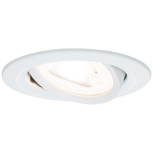 Paulmann LED Einbauleuchte Nova weiß matt, rund, schwenkbar, 3 stepdimmbar, GU 10