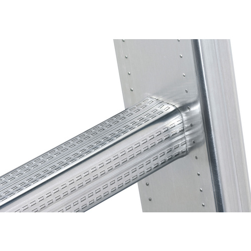 Thumbnail - HAILO Alu-Schiebeleiter »S80 ProfiStep duo«, 2 Sprossen, Aluminium - silberfarben