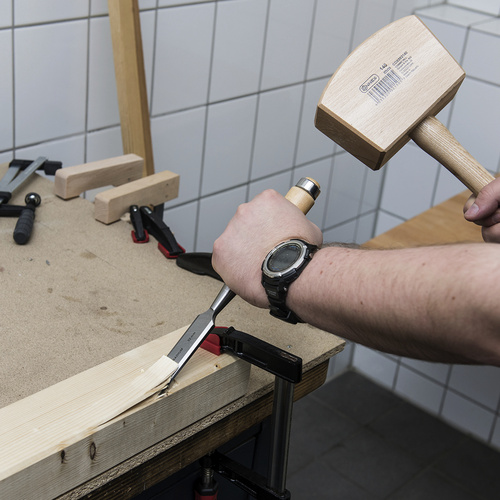 Thumbnail - CONNEX Stechbeitel 28,8 x 2,2 cm - silberfarben