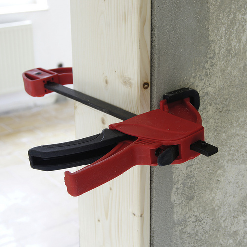 Thumbnail - CONNEX Midispannzwinge, Spannweite: 153 - 340 mm, Kunststoff - rot