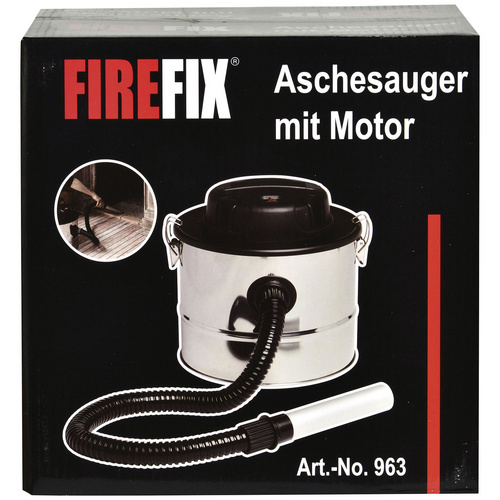 FIREFIX® Aschesauger, HxL: 33cm x 33cm, silberfarben (Rabatt: 20 %)