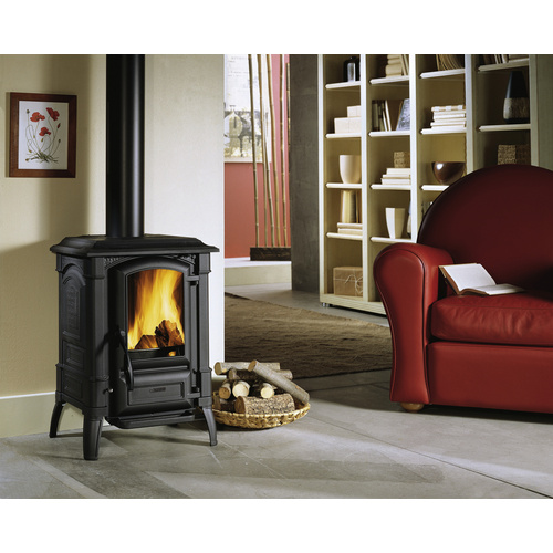 La Nordica-Extraflame® Kaminofen »Giulietta X«, Gusseisen, 6,6 kW - schwarz (Rabatt: 20 %)