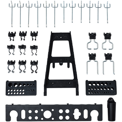 LUX Haken-Set für Lochwandsysteme 30-teilig