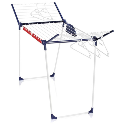 LEIFHEIT Standtrockner „Pegasus 200 Solid Comfort“, Leinenlänge: 20 m – weiss