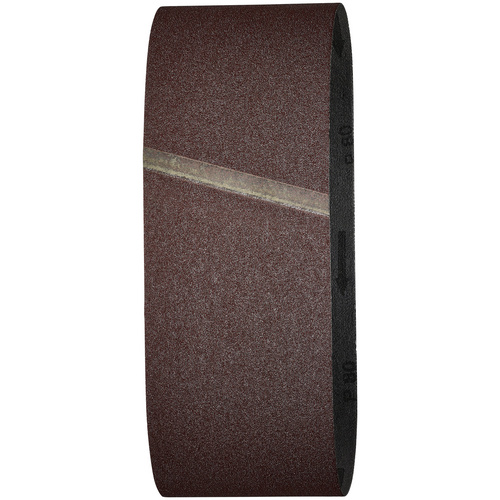 Wolfcraft Schleifbänder, K80 65 x 410 mm, 3 Stück
