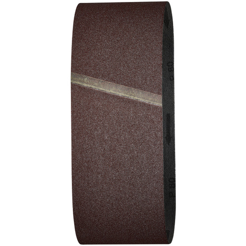 Wolfcraft Schleifbänder, K80 75 x 510 mm, 3 Stück