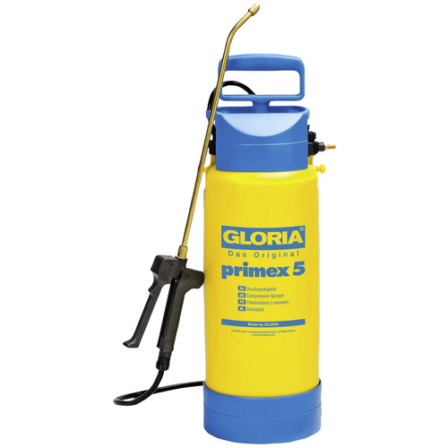 Image of GLORIA Drucksprühgerät Füllinhalt 5 Liter, max. Betriebsdruck 3 bar - gelb