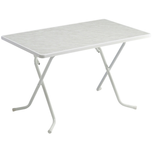 BEST Gartentisch Primo, klappbar, Stahl/Alcolit, 110x70 cm