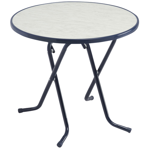 BEST Gartentisch Primo, klappbar, Stahl/Alcolit, ø 80 cm