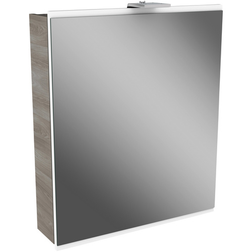 Fackelmann Spiegelschrank 60 cm Lima Weiß-Steinesche EEK: A+
