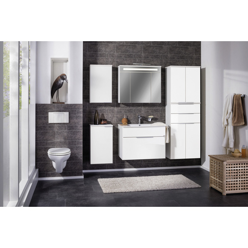 Thumbnail - FACKELMANN Hängeschrank »KARA«, links, 1 Tür, BxHxT: 40,4 x 69,6 x 22,5 cm - weiss