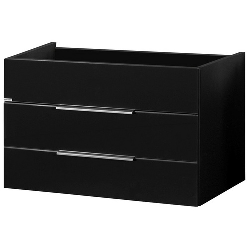 Fackelmann Waschbeckenunterschrank 2 Schubladen Kara Anthrazit