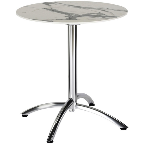 BEST Gartentisch Firenze, klappbar, Alu/HPL, ø 70 cm